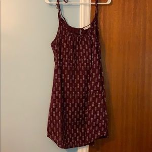 Sun Dress with Tie Shoulders